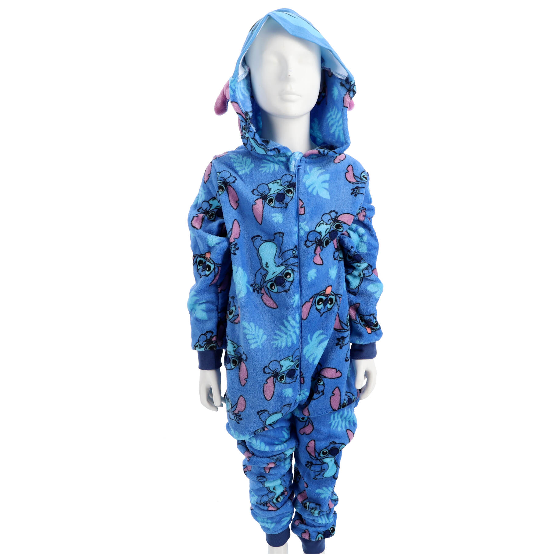 Stitch pyjama - maat 122/128