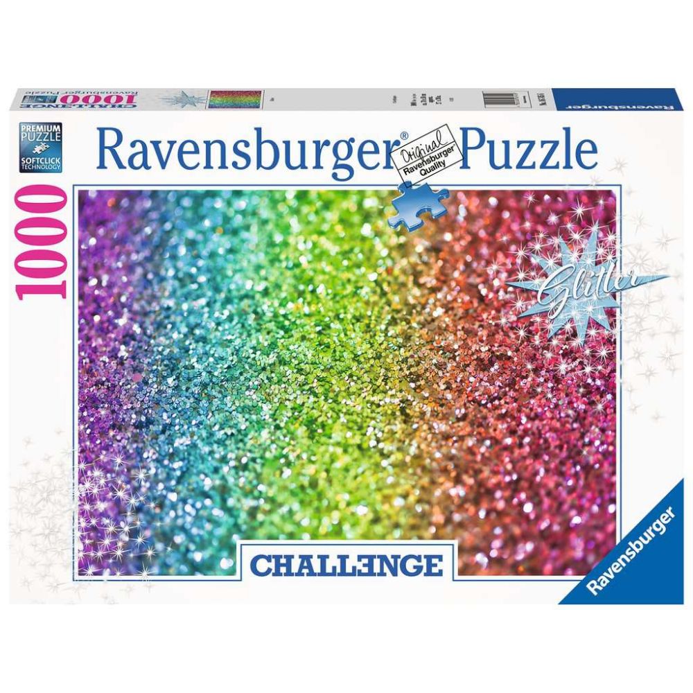 Puzzel Challenge Glitter 1000 Stukjes 